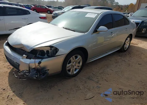 2012 Chevrolet Impala Lt z USA, uszkodzony, nr VIN 2G1WG5E31C1113589